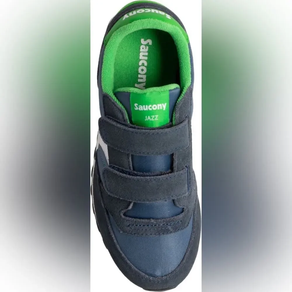 SAUCONY Baby Jazz Double Strap toddler Sneakers size 10 NEW IN BOX $48 retail